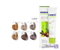 رنگ مو هایلایت مارال