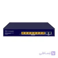 سوییچ 8 پورت PoE گیگابیت اینوورس مدل IN-1008GP-2T