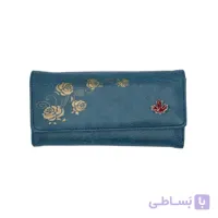 کیف پول زنانه کد 1502BLU