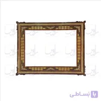 قاب خاتم کاری صلیبی شاسی دار سایز 73*93