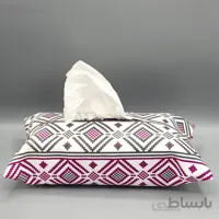 جادستمال کاغذی مخمل طرح سنتی مدل JT16