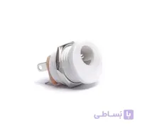 جک اداپتور روپنلی مهره خور DC 022 سفید