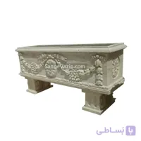 گلدان سنگی بزرگ تاک