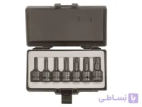 سری تورکس بکسی فشار قوی 1/2 ، 7 پارچه (از T30-T70، به طول 60 میلیمتر) فورس – FORCE مدل 4078