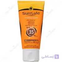 کرم ضد آفتاب آنتی آکنه سان سیف فاقد چربی SPF35 ا Susafe Acneic Sunblock Cream SPF 35