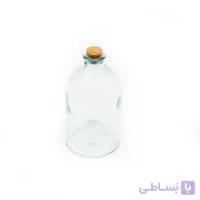 بطری شیشه ای با چوب پنبه