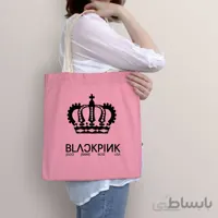 ساک خرید و هدیه طرح بلک پینک مدل BAG99116