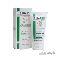 کرم ضد جوش رنگی DERMALINE ا Dermaline Tinted Anti Acne Cream کد 303365