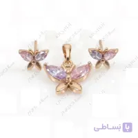نیم ست ژوپینگ (طرح پروانه) 1035