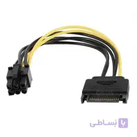 کابل برق کارت گرافیک 6 پین به ساتا