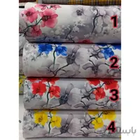 کرپ مازراتی طرح گل