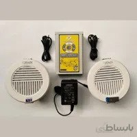 سیستم صوتی وات بالا همراه با دو عدد بلندگوی هالوژنی