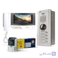 پکیج کامل آیفون تصویری مانیتور 7 اینچ مدل 3070 و پنل سهند تابا الکترونیک