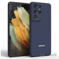 قاب سیلیکونی محافظ لنزدار مناسب گوشی موبایل Galaxy S21 Ultra