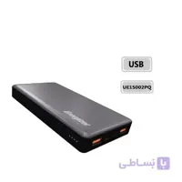 پاوربانک فست شارژ انرجایزر ظرفیت 15000 میلی آمپر ساعت مدل Energizer UE15002PQ