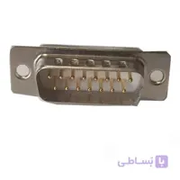 دی کانکتور روبردی صاف صنعتی نری 15 پین