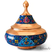 شکلات خوری مس و پرداز مدل بشقاب پرنده