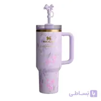 تراول ماگ استنلی مدل LoveShackFancy Holiday Quencher Limited edition گنجایش 1.18 لیتر