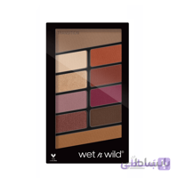 پالت سایه ده رنگ وت ان وایلد Wet n Wild مدل Rosé in the Air