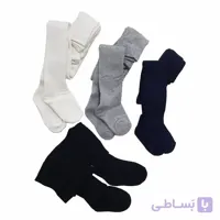 جوراب شلواری دخترانه حوله ای
