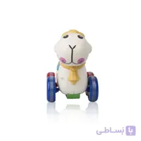اسباب بازی گوسفند کششی دو رنگ بیبی فورلایف BABY4LIFE