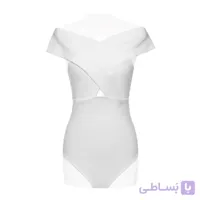 بادی مجلسی زنانه یقه ضربدری بی استین تیساپه 325