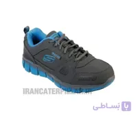 کفش ایمنی مردانه بدون محافظ اسکچرز skechers 77171/ccbl