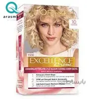 کیت رنگ مو اورال سری excellence شماره 10 حجم 48 میلی لیتر