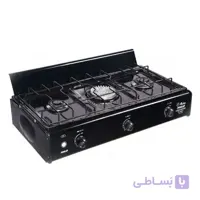 اجاق گاز رومیزی سه شعله 1000 آذرین پولاد