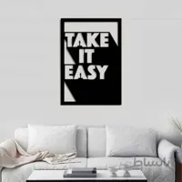 تابلو دیواری مدل Take IT Easy