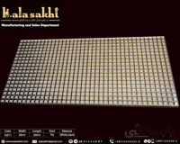 کاشی بین کابینتی تار و پود طلایی