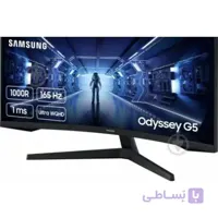 مانیتور سامسونگ سایز 34 اینچ مدل LC34G55T-2K-WIDE-CURVED