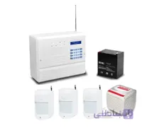 پک دزدگیر سیمکارتی F10 با 3 چشم بیسیم