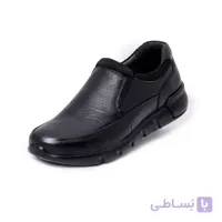 کفش چرم مردانه مدل سیلوانا بی بند