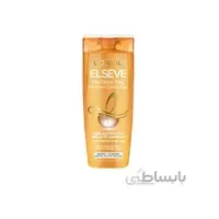 شامپو مو لورال مدل نرم کننده حاوی روغن نارگیل حجم 450 میلی لیتر ا Loreal Elseve Miraculous Coconut Oil Nourishing Shampoo 450 ml
