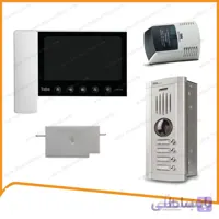 پکیج کامل آیفون تصویری تابا مدل 5-70 با پنل 1860 سهند