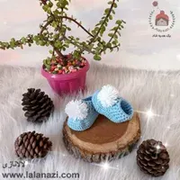 پاپوش بافتنی کودک ( کد 30411 )