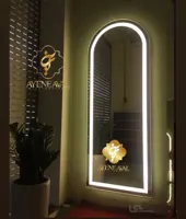 آینه قدی مدل سالوا هلالی سایز ١٨٠*٨٠ سانتیمتر