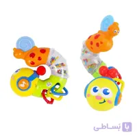 جغجغه کرم چرخنده موزیکال هولی تویز مدل ۹۱۷