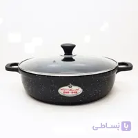ماهیتابه 32 cm مشکی زرساب سری MELORIN