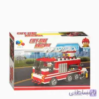 لگو city fire bridge کد 21004