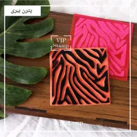 استامپ پترن ببری
