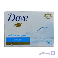 صابون داو ۱۳۵ گرم مدل لایه بردار ملایم Exfoliacion Suave