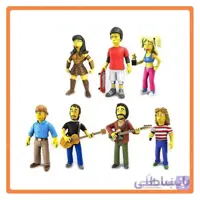 فیگور سیمپسون ها مجموعه 8 عددی NECA Simpsons Figure