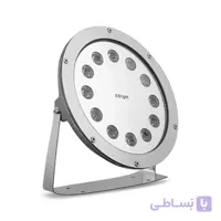 چراغ استخری گرد 3*12 وات فول RGB ارتقا صنعت رشد