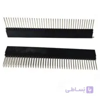 پین هدر مادگی صاف پایه بلند 40*1 پین 2.54 میلیمتر