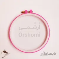 کارگاه نیدل پانچ و گلدوزی پلاستیکی شیار دار قطر 16 سانتی متر