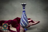 گلدان میناکاری کد 23