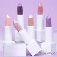پک رژ لب جامد گلیتری الماسی برند هدی بیوتی-huda beauty story lipstick