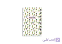 دفتر لیست کارها طرح کاکتوس آبرنگ